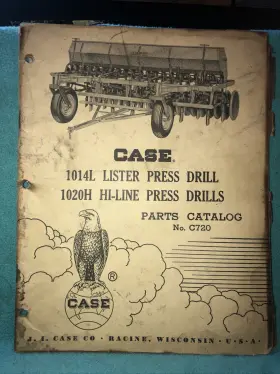 NO.C720 Catalog Drill Press