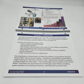 2124344007 VOLVO Motor Graders Presentation Brochure Catalog #2