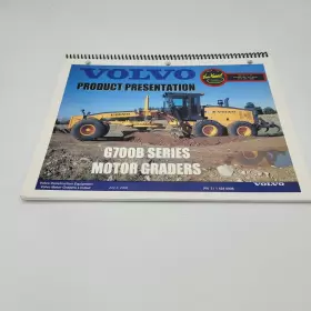 2124344007 VOLVO Motor Graders Presentation Brochure Catalog