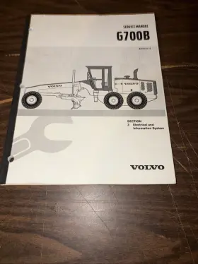 2124344009 VOLVO Motor Grader Tractor Powertrain Repair