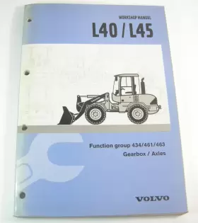 2906243 VOLVO Gearbox Axles Service Workshop Repair Manual