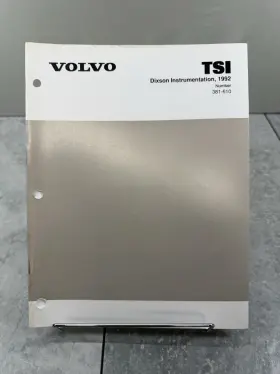 381-610 VOLVO Tsi Dixson Instrumentation Service Manual