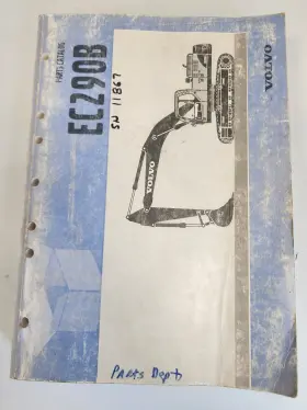 7424356139 VOLVO Excavator Catalog Voe