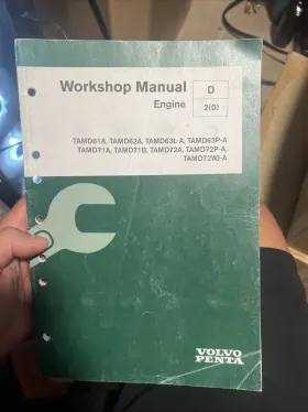 7735718-4 VOLVO Penta Workshop Manual Engine