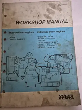7753330-5 VOLVO Penta Diesel Engines Workshop Manual