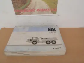 A35C VOLVO Articulated Hauler Catalog Manual Dump