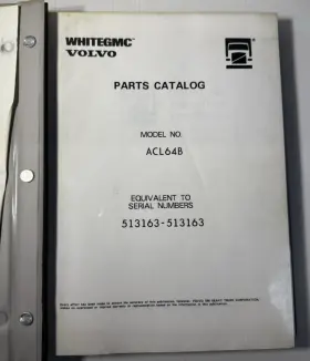 ACL64B VOLVO Catalog Book Binder