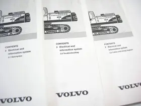 2144354148 VOLVO CONSTRUCTION EQUIPMENT Excavator Electrical #2