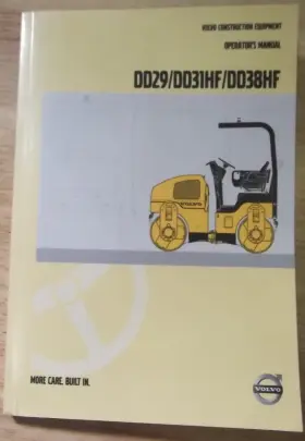 DD38HF VOLVO Compactor Operation Manual Book Catalog
