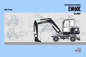 EW60C VOLVO Excavator Catalog Construction Manual Pdf Usb