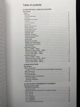 HB21 VOLVO Hammer Service Manual #3