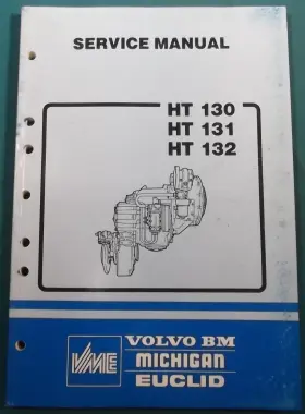 HT132 VOLVO Transmission Gearbox Service Repair Manual Book