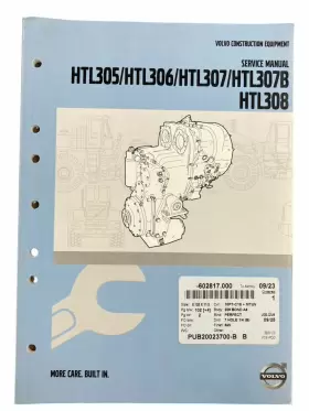 HTL307B VOLVO Construction Service Manual