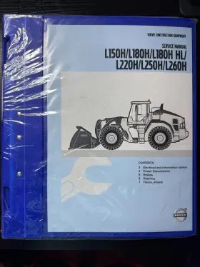 L180HHL VOLVO Service Manual Electrical
