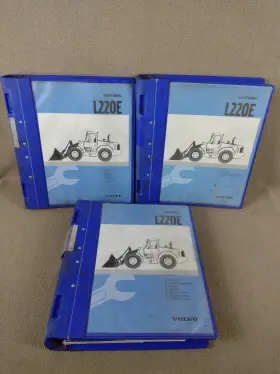 L220E VOLVO Wheel Loader Service Repair Manual Volumes