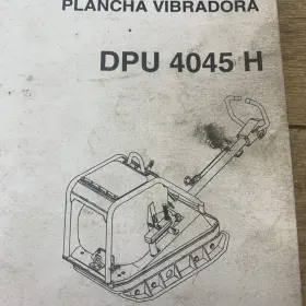 0007888 WACKER Plate Compactor Operator Manual Book Dpu #3