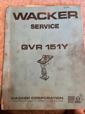 51930M0385 WACKER NEUSON Rammer Compactor Jumping Jack Repair