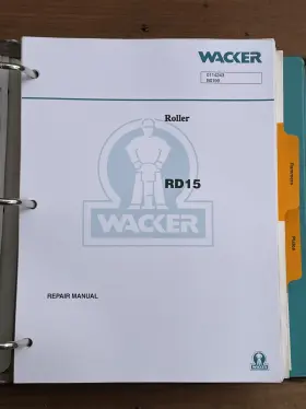 RD11 WACKER NEUSON Service Repair Manual Roller