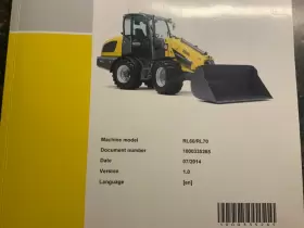 WL60T WACKER NEUSON Walker Wheel Loader Manual Cd Operator #3