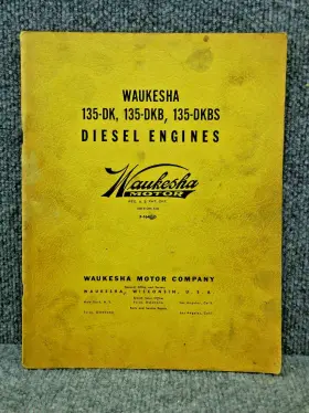 135-DK WAUKESHA Diesel Engine Service Manual