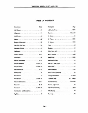 L3711G WAUKESHA Engine Owners Operation Service Manual #2