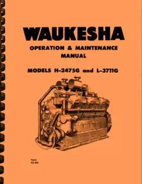 L3711G WAUKESHA Engine Owners Operation Service Manual