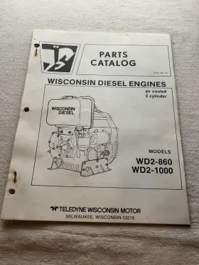 WD2-1000 WD Wisconsin Diesel Catalog