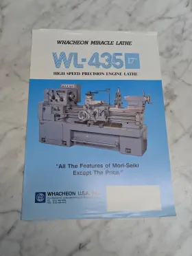 WL-435 WHACHEON High Precision Engine Lathe Miracle