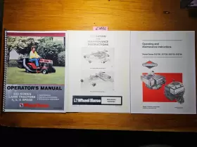 212-6 WHEEL HORSE Lawn Tractor Manual