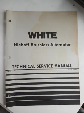 432-692 Tractor Niehoff Brushless Alternator Technical Manual