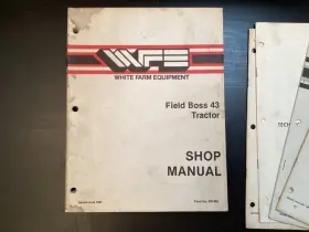 432-895 Farm Field Boss Tractor Manual Supplements