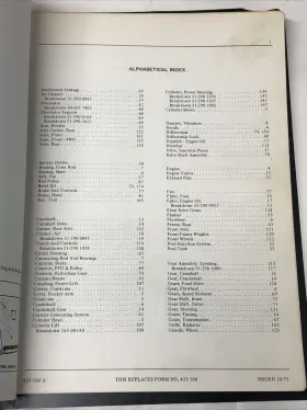 433-166A Tractor Catalog #2