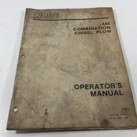437261 Operators Manual Combination Chisel Plow