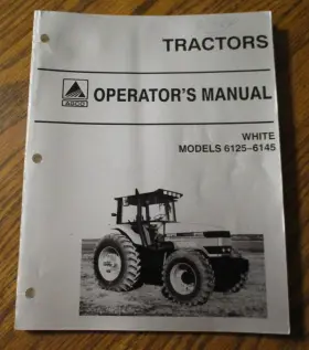 6145 Agco Tractor Operators Owners Manual
