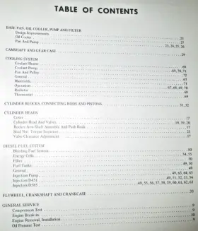 D585 Lp Gas Diesel Engine Technical Service Manual #2