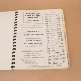M2-8061 Southern Half Track Catalog Service Manual #3