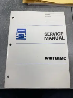 V776-019-8704-A WHITEGMC VOLVO Service Manual Air Conditioner