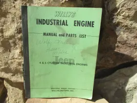 MM-253B WILLYS JEEP Engine Manual Cylinder