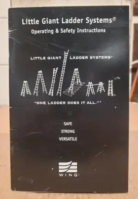 51136 WING Giant Ladder Operating Safety