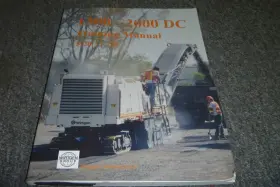 1300-2000DC WIRTGEN Milling Service Training Manual Xz