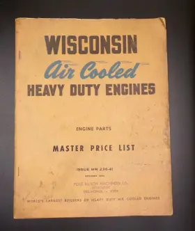 236-41 WISCONSIN Air Cooled Engines Master