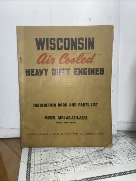 246-B WISCONSIN Adh Ae Aeh Engine Repair Manual