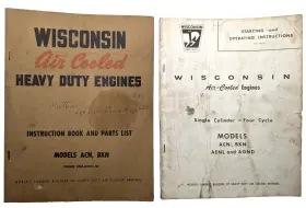 MM-270C-W WISCONSIN Acn Bkn Engine Starting Operating Manual