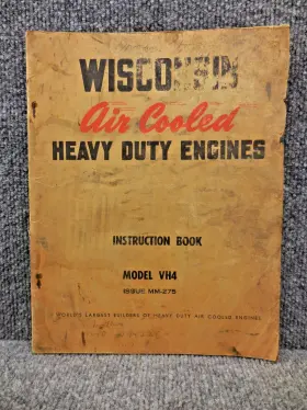 MM-275 WISCONSIN Engine Instruction Book Manual