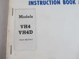 MM274D WISCONSIN Teledyne Engine Instruction Book Manual #2