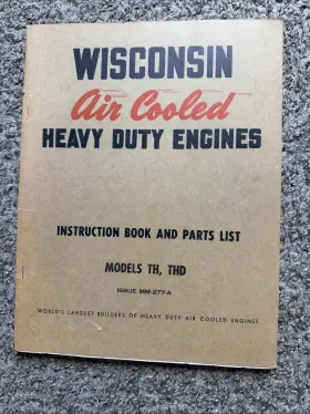 MN-277-C WISCONSIN Th Thd Engine Instruction Owners Manual