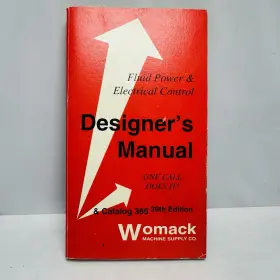 365-39 WOMACK Fluid Power Designers Manual Catalog