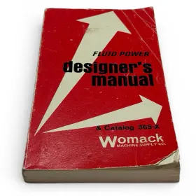 365-X WOMACK Fluid Power Designers Manual Catalog Supply