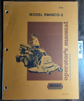 F-7041 WOODS Rotary Mower Operator Manual