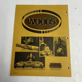 F-7358 WOODS Backhoe Operator Manual #2